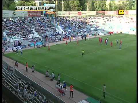 CE Sabadell 3 Xerez 0
