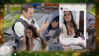 La rosa de Guadalupe: Victoria seduce las redes para hacer enojar a su papá | Colegiala