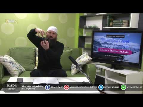 Zimska škola islama 27.dio (propisi posta 1.dio)_mr. Elvedin Pezić