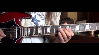 Johnny Winter guitar lesson "Roll With Me" fast & slow
