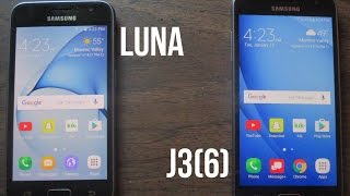 Samsung Galaxy Luna vs Samsung Galaxy J3(6)