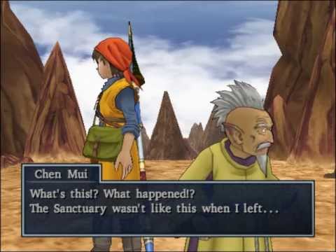212 Dragon Quest 8 Cutscene - Chen Mui wonders what Happened to the Dragovian Sanctuary