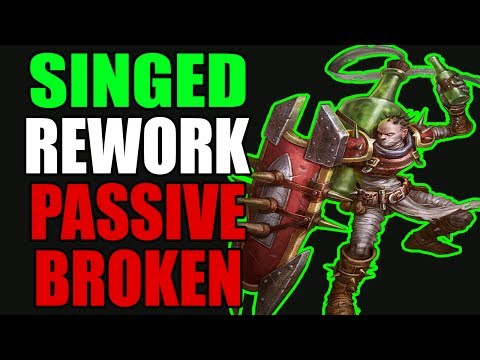 SINGED REWORK PASSIVE BROKEN!?! | League of Legends | Kobe LoL