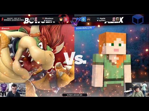 Flynn's Arcade 045 Winners Quarters - FG | Bluxious (Bowser) Vs. FG | Apple (Steve) SSBU ULTIMATE