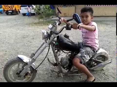 Mark's Custom Mini "Harley Davidson" / "Chopper"  Motorcycle