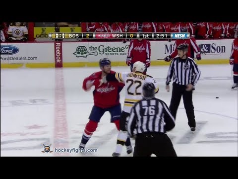 Shawn Thornton vs John Erskine