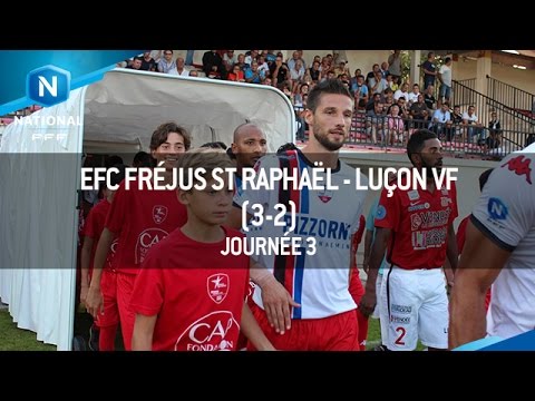J3 : EFC Fréjus Saint-Raphaël - Luçon VF (3-2), le résumé