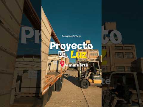 Terrazas del Lago -Almafuerte - Proyecto de luz en marcha .