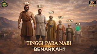 Download lagu ᴴᴰ AS HIGH AS A MOUNTAIN⁉️ This is the amazing height of the prophets from Prophet Adam to Prophe... mp3