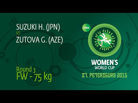 75 kg - Hiroe SUZUKI (JPN) df. Gozal ZUTOVA (AZE), 4-2