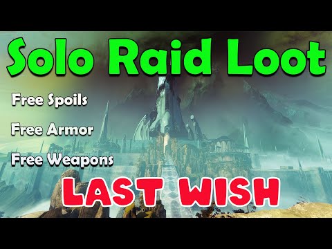 How to get solo raid loot in 2024 in Destiny 2 (Last Wish)