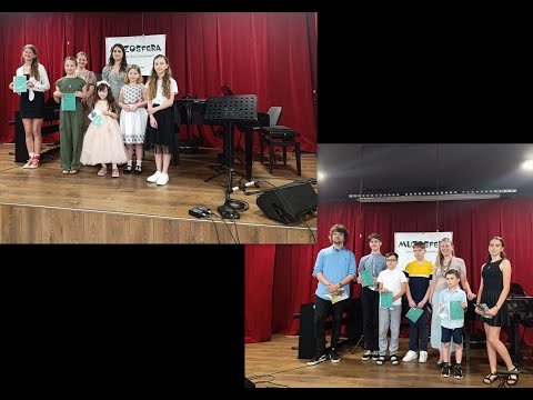 MuzoSfera | Koncert końcoworoczny 2023/24 - klasy p. Marty Jastrząbek-Maćkiewicz i p. Kacpra Tylocha