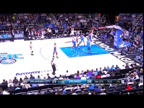 Mario Hezonja Dunk On Enes Kanter.