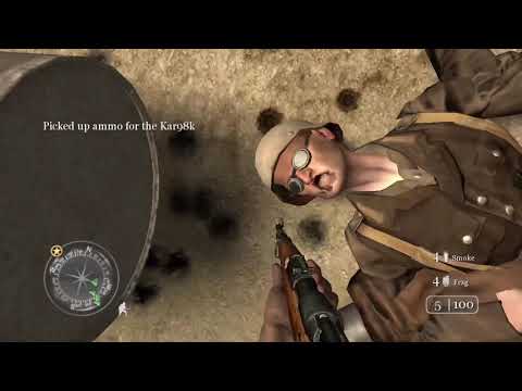 COD 2 NPC Mouth Glitch