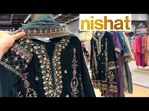 NISHAT New Velvet Collection ❤️ Nishat Mukaish Work Collection 2025❤️ Nishat Winter Pret ❤️