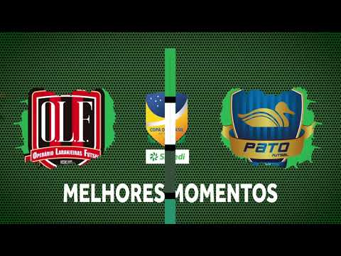 Copa do Brasil Sicredi - Melhores Momentos Operário Laranjeiras x Pato Futsal 2ª Fase jogo de IDA
