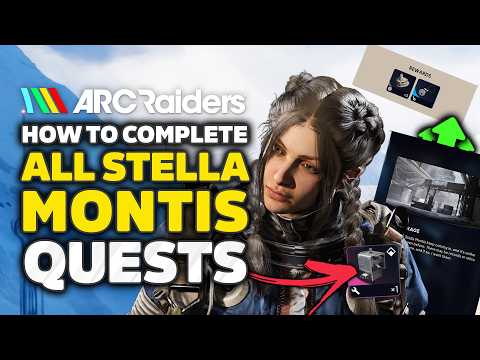 ARC Raiders - Full Stella Montis Quest Walkthrough | Locations & Loot (Cold Storage, Snap & Salvage)