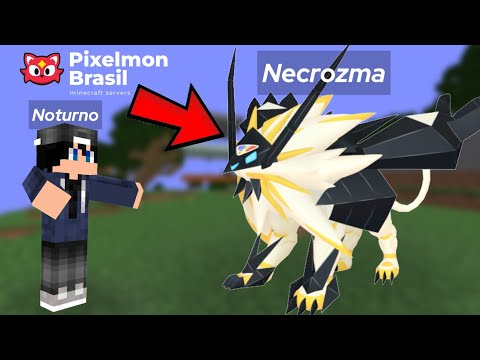 Fiz a Fusão do NECROZMA no PIXELMON BRASIL!!