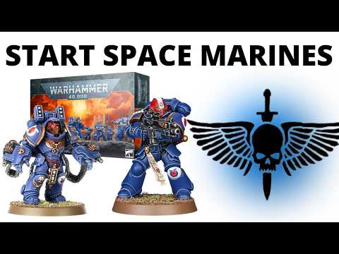 How to Start a Space Marine Army in Warhammer 40K 10th Edition - Getting Space Marines on Tabletop!
