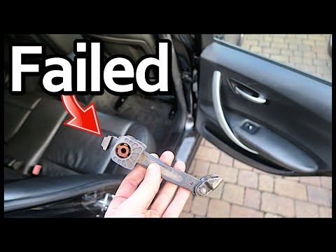 BMW Door Check Strap Brake Replacement