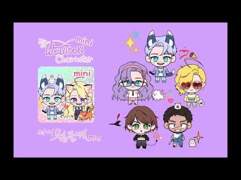 K-Pop Webtoon Character Mini Video