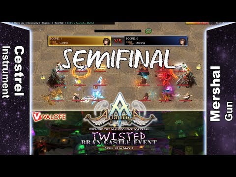 Titan 22/04/2018 AM: Semifinal - Cestrel vs Mershal - Atlantica Online