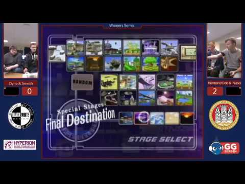 GG Bergen Laksevåg 32 - Dyne & Smesh vs Team YungFluff - WF - Melee Doubles