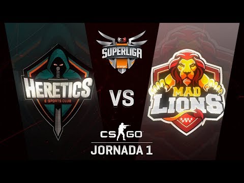 TEAM HERETICS VS MAD LIONS - MAPA 1 - SUPERLIGA ORANGE - #SUPERLIGAORANGECSGO
