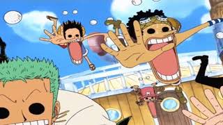 Download lagu Moment Luffy dkk Terjun Bebas dari Pulau Langit mp3