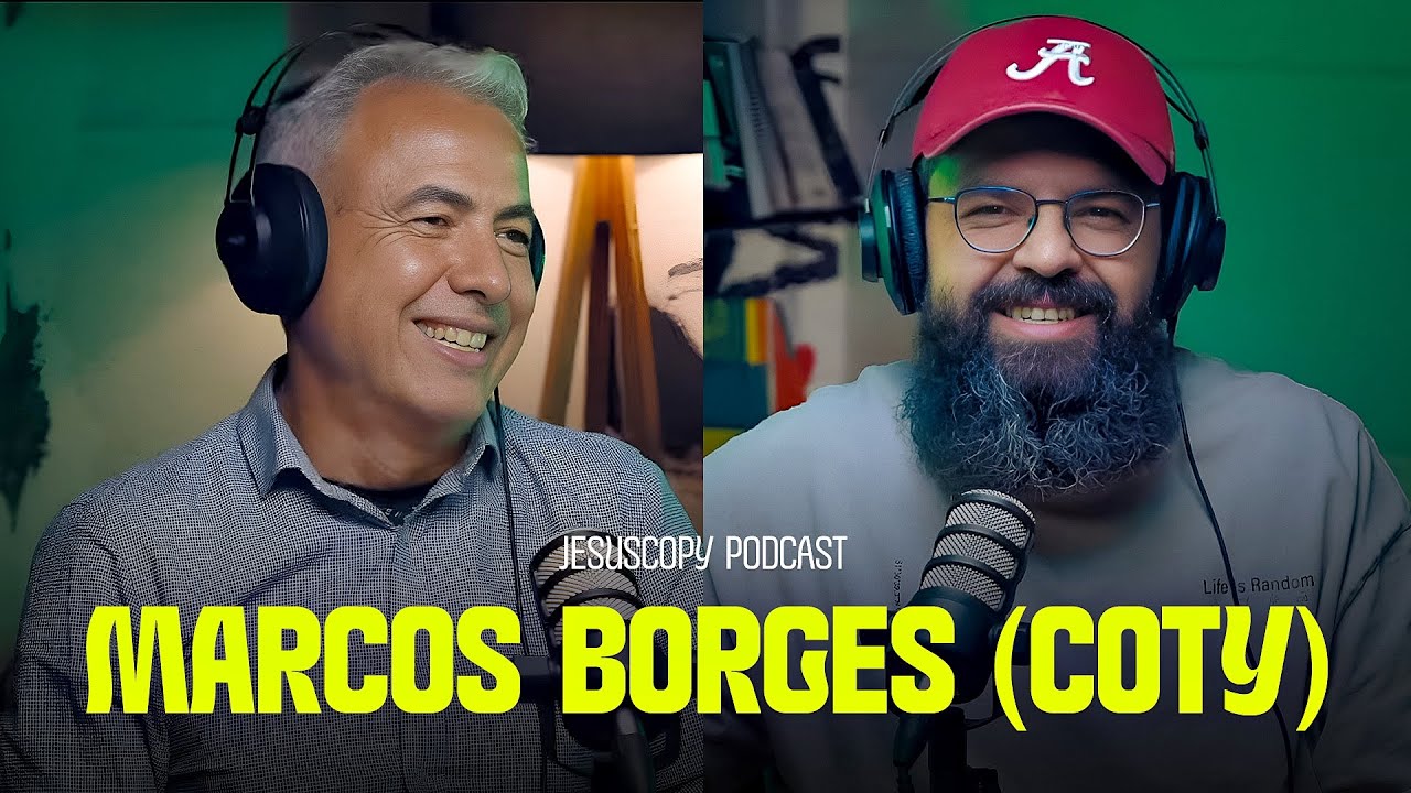 HISTÓRIA DE VIDA MARCOS BORGES COM DOUGLAS GONÇALVES PODCAST JESUSCOPY #164