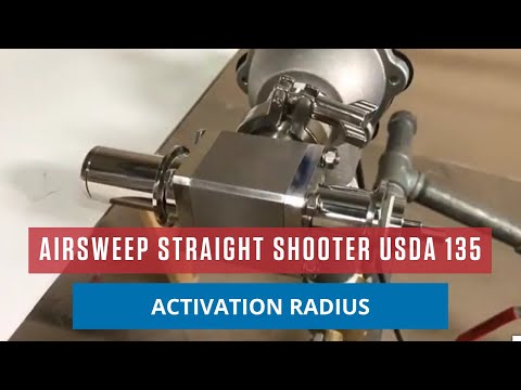 AirSweep Straight Shooter USDA 135 Activation Radius