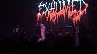 Exhumed - In My Human Slaughterhouse / Limb From Limb en vivo en Chile.