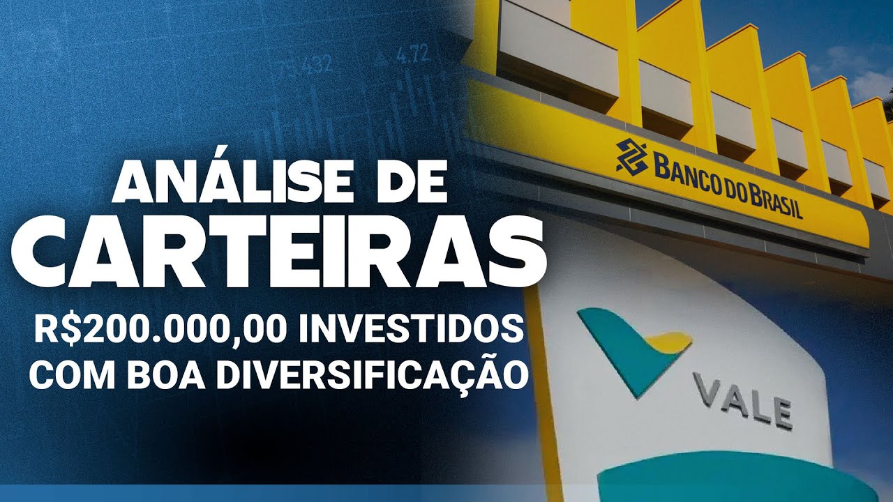 ELE É MÉDICO E JÁ INVESTIU R$200.000,00 EM UMA CARTEIRA COM ÓTIMA DIVERSIFICAÇÃO!