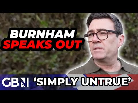 'Simply UNTRUE!' | Andy Burnham SPEAKS OUT on claims he was told he would be blocked by Number 10