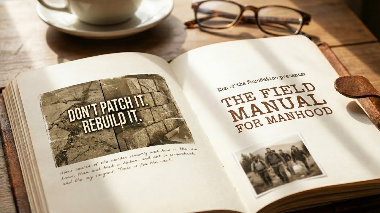 The Field Manual for Manhood: Stop Patching, Start Rebuilding