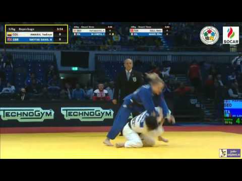 Judo 2016 Grand Prix Dusseldorf: Jeong (KOR) - Kondratyeva (RUS) [-48kg] semi-final