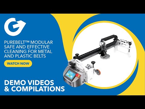 Goodway® | PureBelt® Modular Safe and Effective Cleaning for Metal and Plastic Belts