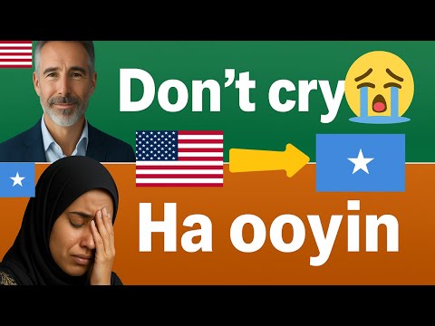 English – Somali | 100 Daily Use Phrases – Si Fudud Ku Baro Ingiriisiga