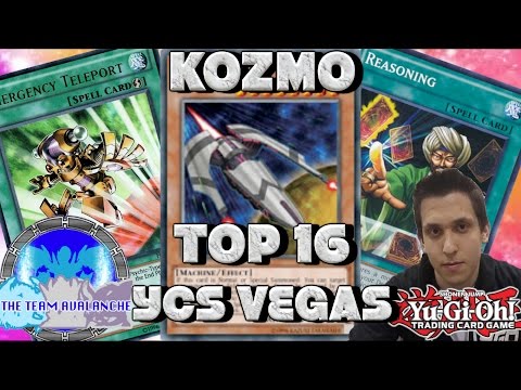 YUGIOH TOP 16 YCS LAS VEGAS KOZMO | DECK PROFILE 2016 | Ned Salkovitch