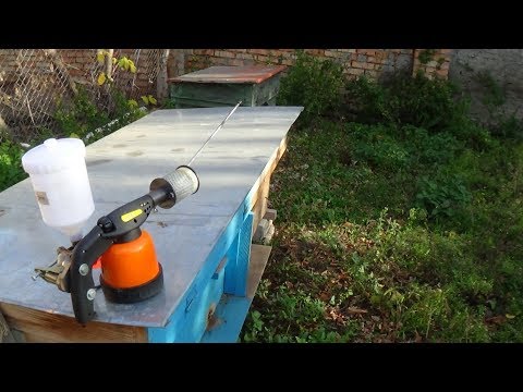 Вторая обработка от клеща пасеки Валентина