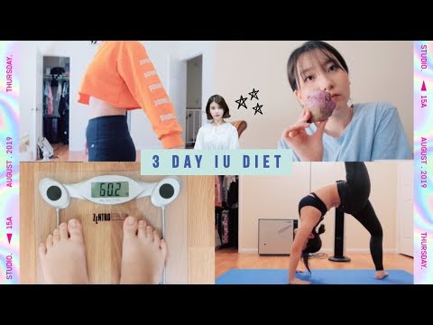 I tried the IU diet + workout (kinda) for 3 days