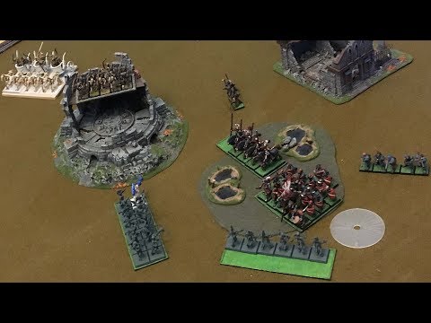Warhammer Fantasy 8th ed Triumph & Treachery Battle Report - 500 Points
