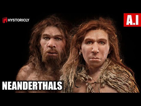Prehistoric Humans (Neanderthals) Recreated and Brought To Life With AI
