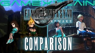 Final Fantasy VII Remake Crossdressing Trailer Head-to-Head Comparison (PS4 vs. PS1)