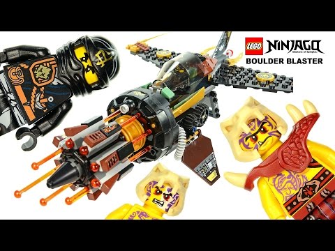 LEGO® Ninjago 70747 Boulder Blaster w/ Cole Zugu & Sleven Speed Build