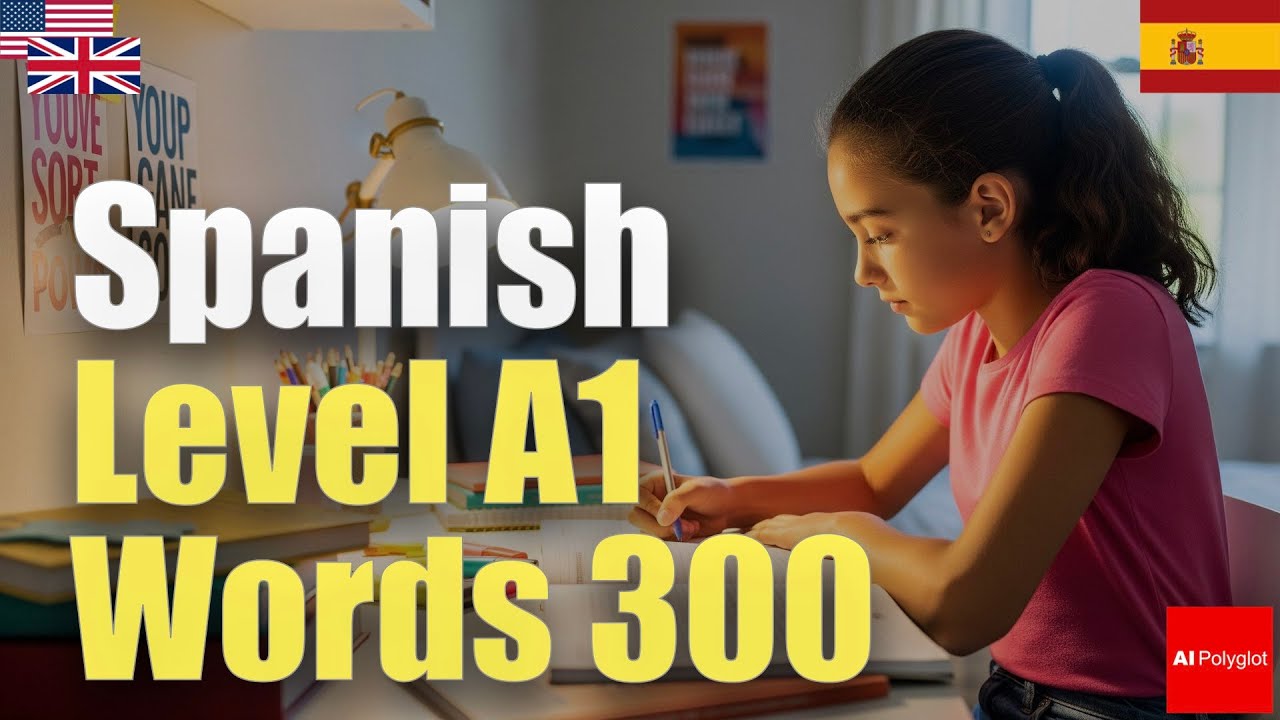 Spanish Level A1 Words 300 | Beginner | Passive listening | Must-Know | with hiragana episode artwork