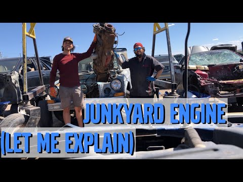 Pulling a Junkyard Volvo 164 B30 Engine - Rescue Ep 21