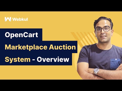 OpenCart Marketplace Auction Plugin - Overview