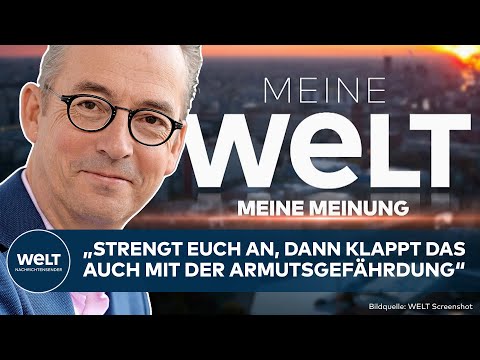Video Thumbnail: MEINE MEINUNG: Armutsgefährdung! Jeder sechste Deutsche betroffen! Fleischauer will Eigeninitiative