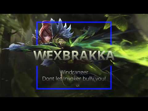 Dont let Invoker bully you! (Wexbrakka plays WINDRANGER)